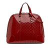 Gucci Large Microguccissima Patent Nice Dome Top Handle Bag Secondhand