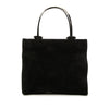 Gucci Suede Metal Handle Bag Secondhand