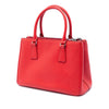 Prada Small Saffiano Lux Galleria Double Zip Satchel Secondhand