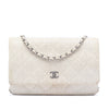 Secondhand Chanel CC Quilted Perforated Lambskin Wallet On Chain