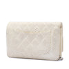 Secondhand Chanel CC Quilted Perforated Lambskin Wallet On Chain