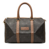 Dior Honeycomb Coated Canvas Boston Bag Secondhand