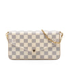 Secondhand Louis Vuitton Damier Azur Pochette Felicie