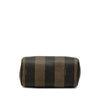 Fendi Mini Pequin Coated Canvas Convertible Boston Bag Secondhand
