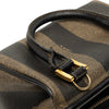 Fendi Mini Pequin Coated Canvas Convertible Boston Bag Secondhand