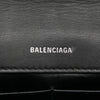 Balenciaga Embossed Leather Allover Logo BB Wallet on Chain Secondhand
