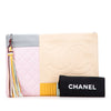 Chanel Medium Lambskin Colorblock Patchwork O Case Secondhand