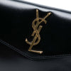 Saint Laurent Smooth Shiny Calfskin Monogram Uptown Pouch Secondhand