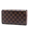 Secondhand Louis Vuitton Damier Ebene Croisette Chain Wallet