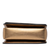 Ferragamo Metallic Calfskin Gancini Seila Top Handle Bag Secondhand