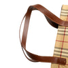Burberry Haymarket Check Coated Canvas Tote Secondhand