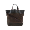Bottega Veneta Bicolor Nappa Intrecciato Imperatore Convertible Tote Secondhand
