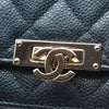 Chanel Quilted Caviar Golden Class Wallet On Chain Secondhand