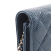 Chanel Quilted Caviar Golden Class Wallet On Chain Secondhand
