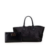Bottega Veneta Medium Lambskin Intreccio Cabat Tote Secondhand