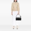 Burberry Leather Rhombi Shoulder Bag Secondhand