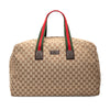 Secondhand Gucci GG Canvas Web Travel Bag