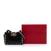 Valentino Calfskin Rockstud Smartphone Case On Strap Secondhand