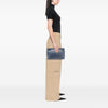 LOEWE Embossed Anagram Leather Repeat T Clutch Secondhand
