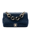 Chanel Small Lambskin Elegant Chain Single Flap Secondhand