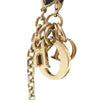 Dior Calfskin Hibiscus Card Holder with Chain Secondhand