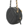 Chanel Lambskin 19 Round Clutch with Chain Secondhand