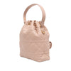 Secondhand Dior Small Lambskin Macrocannage Caro Bucket Bag