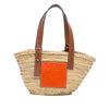 LOEWE Mini Raffia Basket Tote Secondhand