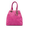 Dior Small Canvas Cannage Lady Dior Soft Shopping Tote Secondhand