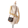 Celine Medium Triomphe Coated Canvas Folco Crossbody Secondhand