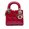 Dior Mini Patent Cannage Lady Dior Secondhand