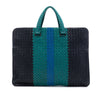 Bottega Veneta Nappa Intrecciato Club Fume Briefcase Secondhand
