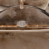 Chanel Silver Plated and Glass Camellia Brooch Secondhand
