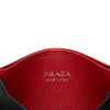 Prada Bicolor Saffiano Card Holder Secondhand