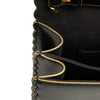 Fendi Small Scalloped Leather Kan I Crossbody Secondhand