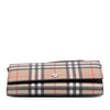 Burberry House Check Coated Canvas Wallet on Strap Secondhand