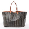 Goyard Saint Louis GM PVC & Leather Shoulder Bag in Brown Secondhand