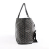 Goyard Saint Louis PM PVC & Leather Shoulder Bag in Black Secondhand