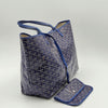 Secondhand Goyard Goyard handbag Shopping Saint Louis PM blue - '10s