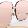 Gucci GG0352S 002 Sunglasses in Brown Secondhand