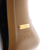 Secondhand Gucci Slingback Leather Strap Pumps in Black x Red 740058, Size 37.5 EU