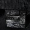 Gucci Litriang Leather Biker Jacket in Metallic Gray x White x Black, 48 IT Secondhand