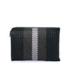 Bottega Veneta Tricolor Nappa Intrecciato Clutch Secondhand