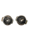 Hermès Palladium Plated Cage D H Cube Earrings Secondhand