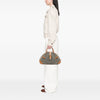 Dior Diorissimo Canvas Double Saddle Bowler Bag Secondhand