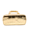 Secondhand Balenciaga Mini Crocodile Embossed Calfskin Ville Satchel