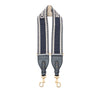 Dior Embroidered Canvas Bag Strap Secondhand