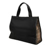 Burberry House Check Canvas Trimmed Nylon Tote Secondhand