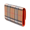 Burberry House Check Coated Canvas Halton Continental Wallet Secondhand