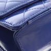 Chanel CC Quilted Patent Square Flap Secondhand